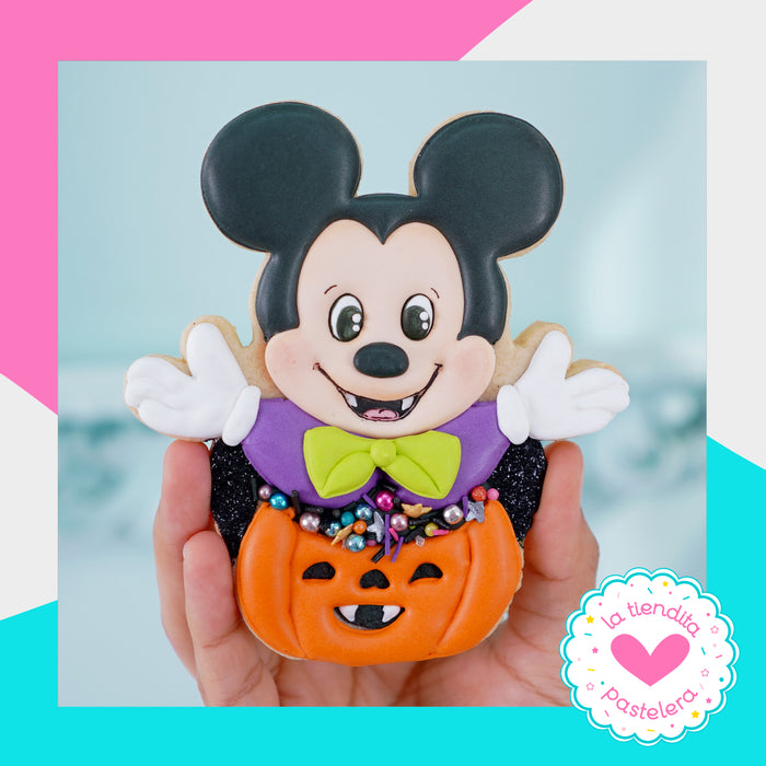 Cortador "Mickey halloween" (elaborados con plástico 100% biodegradable 😍)